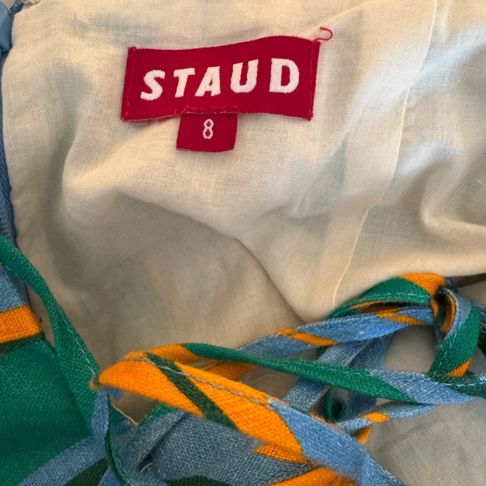 Staud Striped Maxi Dress with Slit - Picture 13 of 13